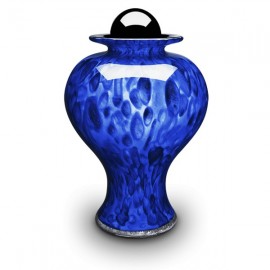 Céleste Azure Blue Urn