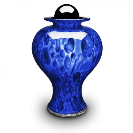 Céleste Azure Blue Urn