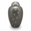 Titanium Paw Print Urn (XL)